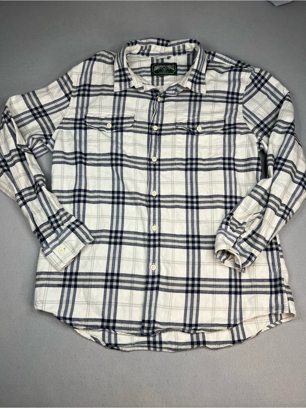 American Eagle plaid shacket size XL
